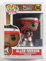 Allen Iverson Signed 76ers #102 Funko Pop! Vinyl Figure (Beckett) at PristineAuction.com