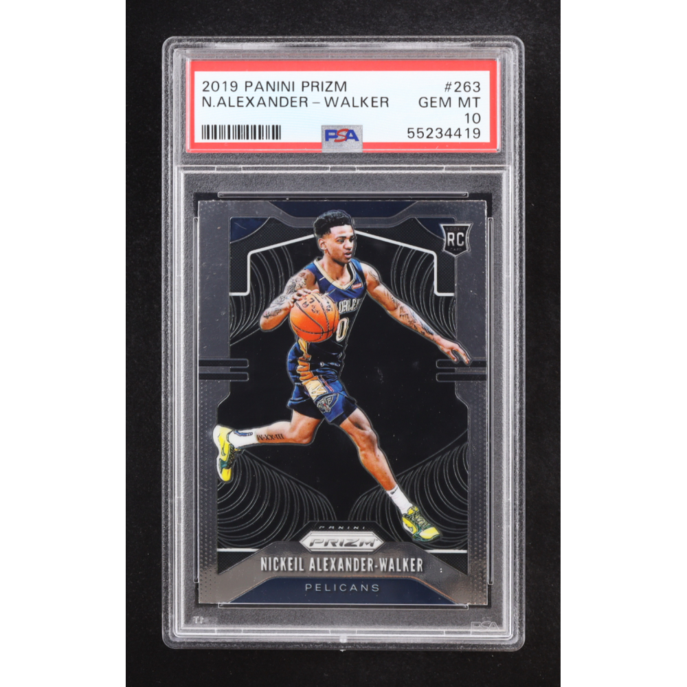 Nickeil Alexander-Walker 2019-20 Panini Prizm #263 RC (PSA 10) at PristineAuction.com Nickeil Alexander-Walker 2019-20 Panini Prizm #263 RC (PSA 10) at PristineAuction.com