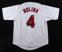 Yadier Molina Signed Jersey (Beckett) at PristineAuction.com