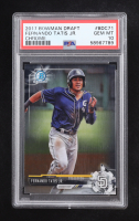 Fernando Tatis Jr. 2017 Bowman Chrome Draft #BDC71 RC (PSA 10) at PristineAuction.com
