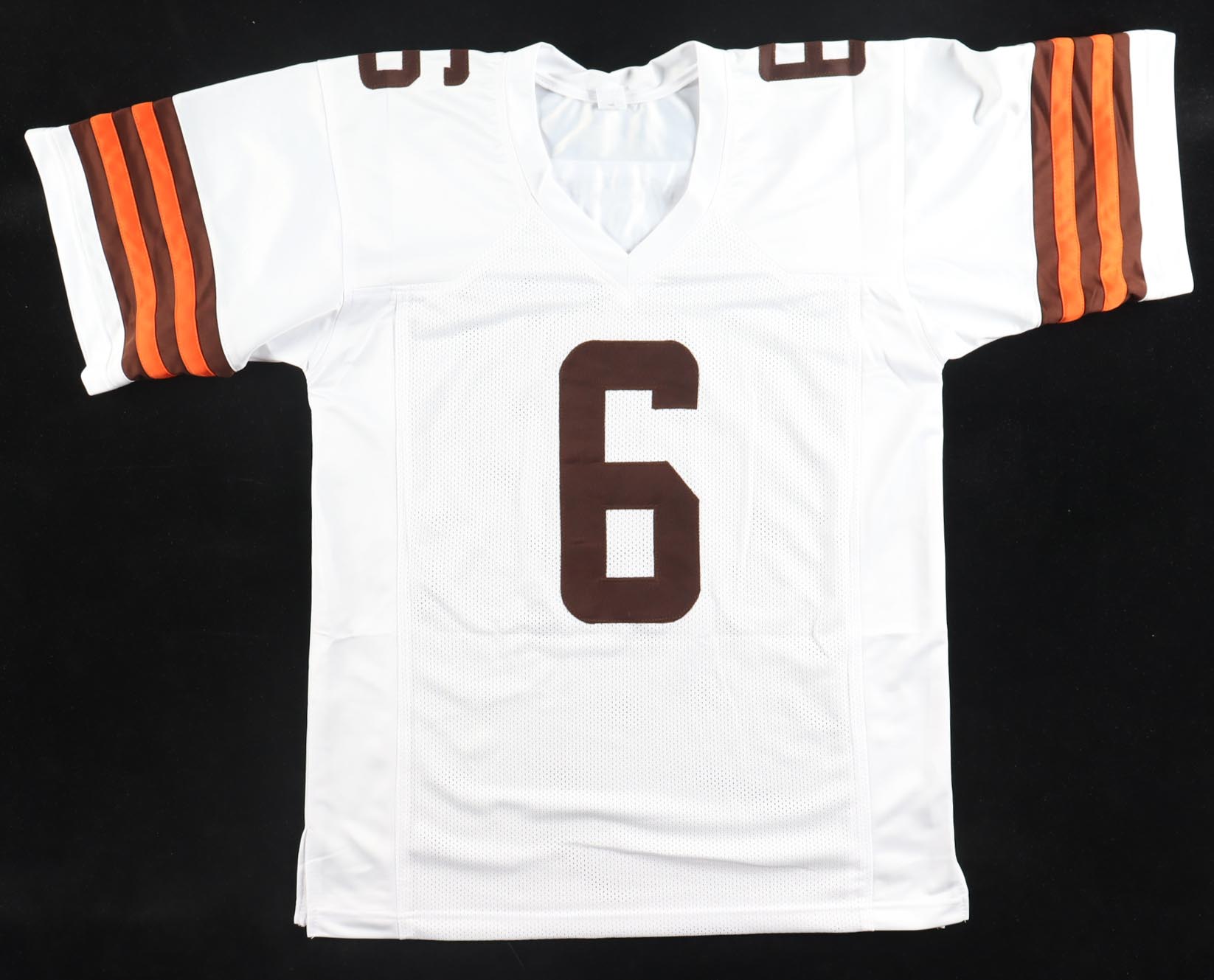 Baker Mayfield Signed Jersey (JSA) at PristineAuction.com Baker Mayfield Signed Jersey (JSA) at PristineAuction.com