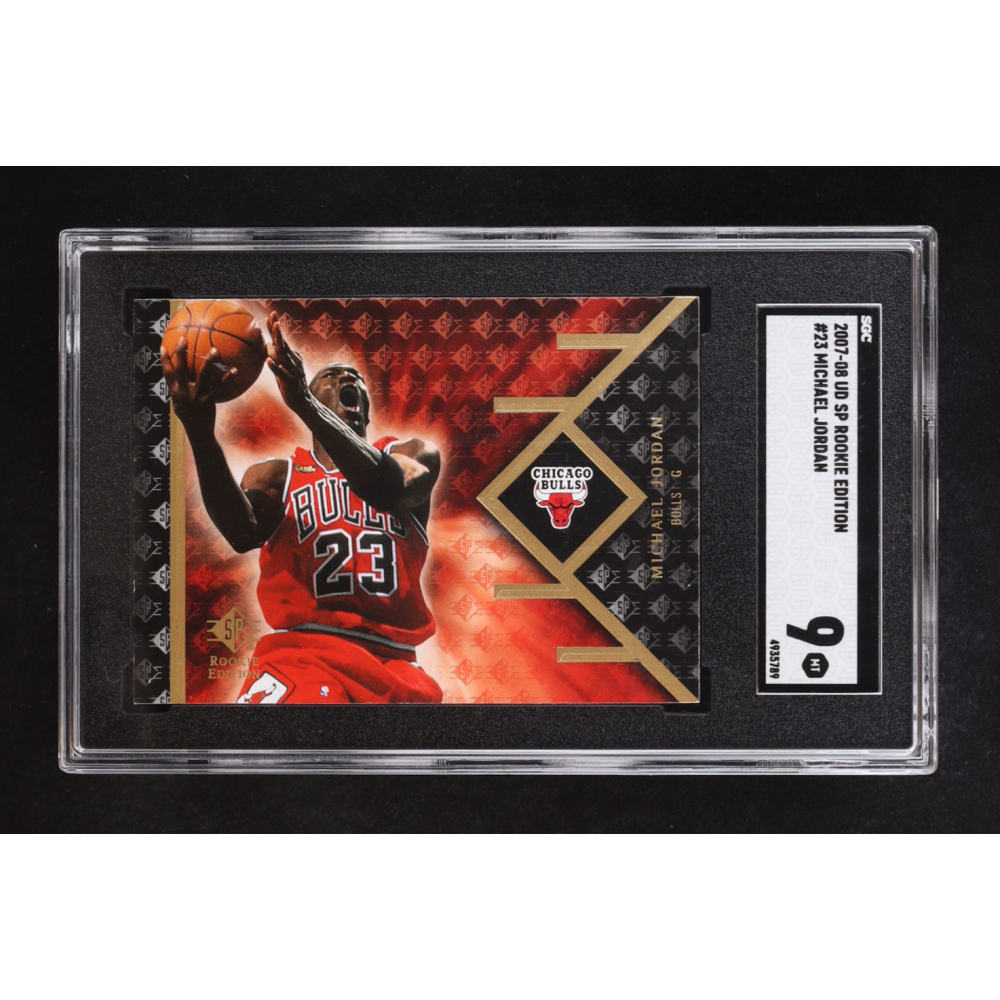 Michael Jordan 2007-08 SP Rookie Edition #23 (SGC 9) at PristineAuction.com