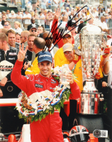Helio Castroneves Signed IndyCar 8x10 Photo (Beckett) at PristineAuction.com