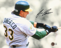 Jose Canseco Signed Athletics 8x10 Photo (Beckett) at PristineAuction.com