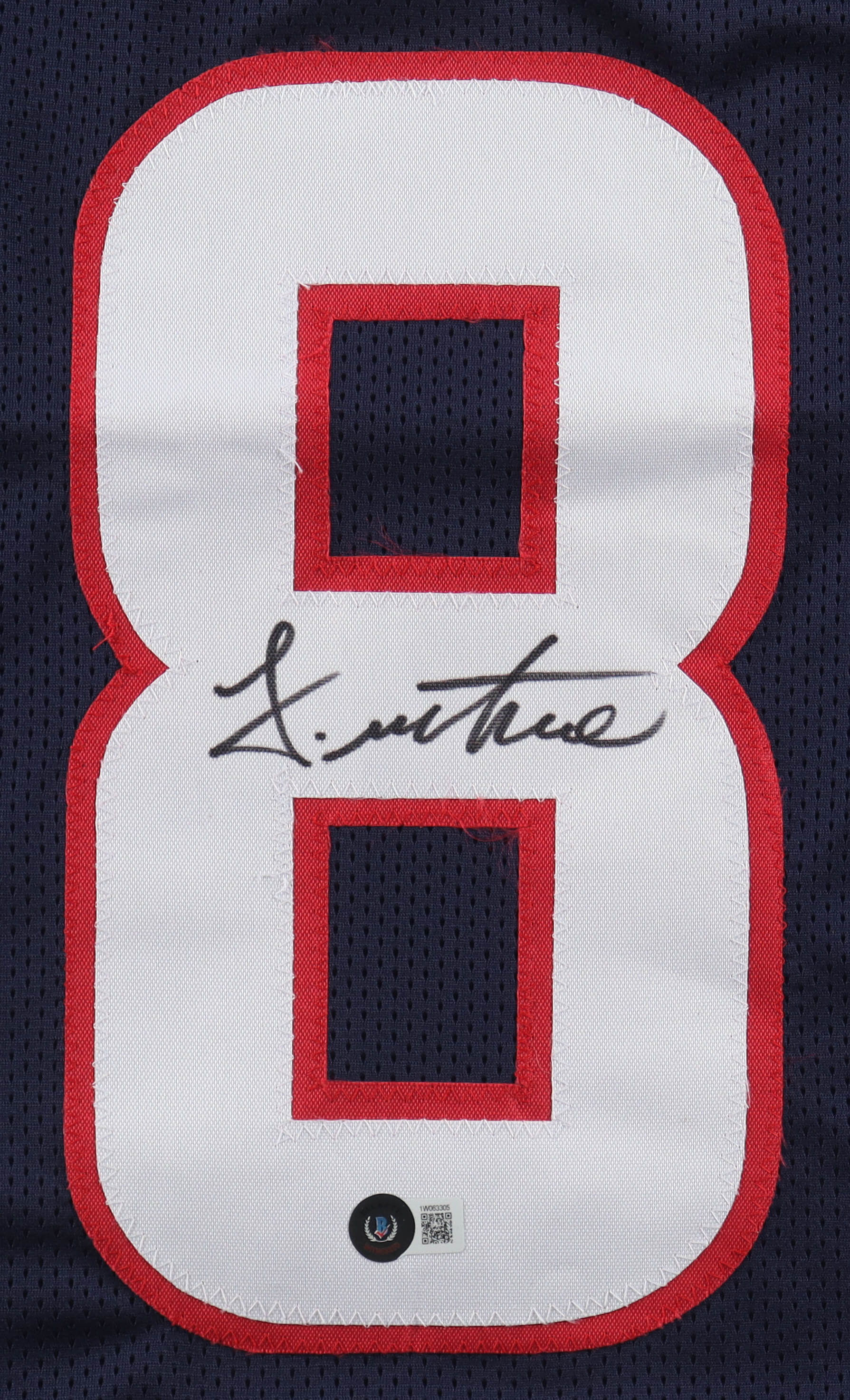 John Metchie III Signed Jersey (Beckett) at PristineAuction.com John Metchie III Signed Jersey (Beckett) at PristineAuction.com