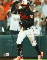 Cedric Mullins Signed Orioles 8x10 Photo Inscribed "Cycle 5/12/23" (Beckett) at PristineAuction.com