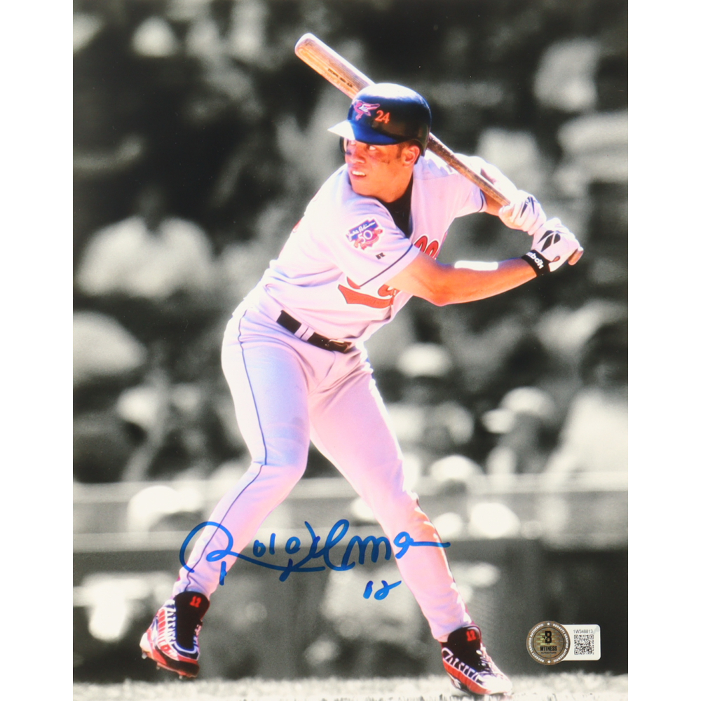 Roberto Alomar Signed Orioles 8x10 Photo (Beckett) at PristineAuction.com