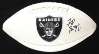 Fred Biletnikoff Signed Raiders Logo Football (Beckett) at PristineAuction.com