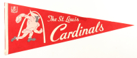 1960 Cardinals Vintage Felt Pennant Flag at PristineAuction.com