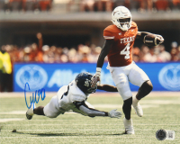 CJ Baxter Signed Texas Longhorns 8x10 Photo (Beckett) at PristineAuction.com