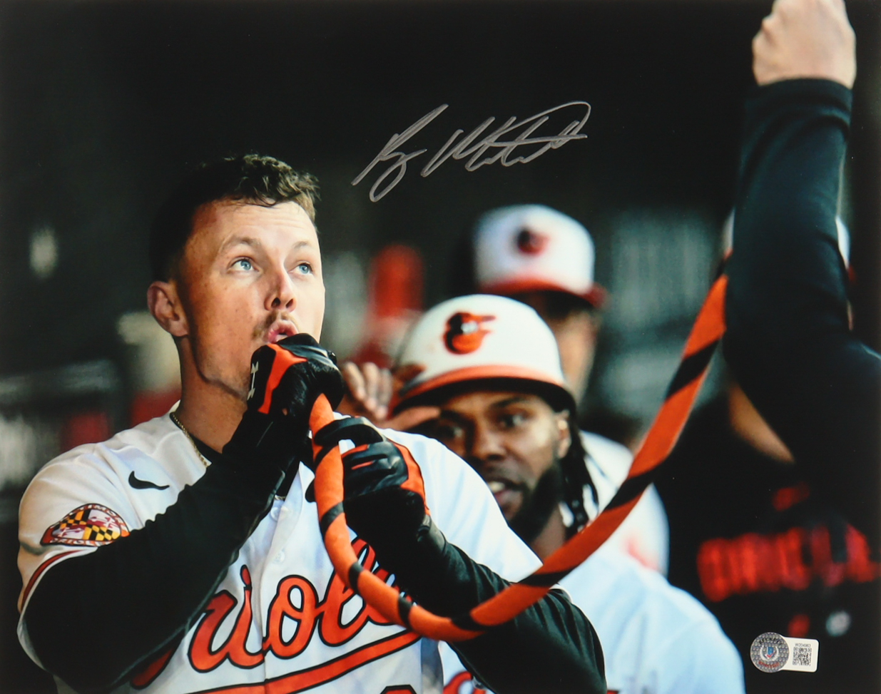 Ryan Mountcastle Signed Orioles 11x14 Photo (Beckett) at PristineAuction.com Ryan Mountcastle Signed Orioles 11x14 Photo (Beckett) at PristineAuction.com