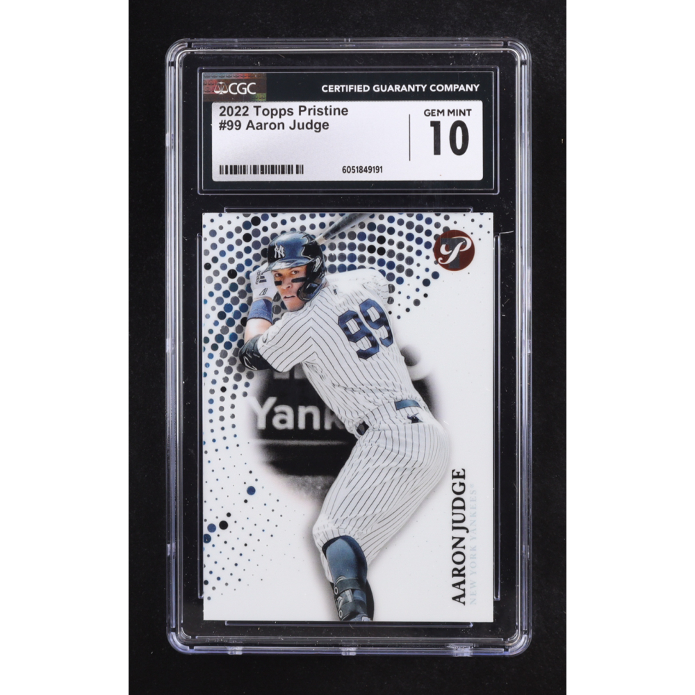 Aaron Judge 2022 Topps Pristine #99 (CGC 10) at PristineAuction.com Aaron Judge 2022 Topps Pristine #99 (CGC 10) at PristineAuction.com