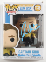 William Shatner Signed "Star Trek" #1136 Captain Kirk Funko Pop! Vinyl Figure (Beckett) at PristineAuction.com