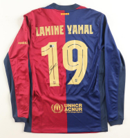 Lamine Yamal Signed FC Barcelona Nike Authentic Jersey (Beckett) at PristineAuction.com