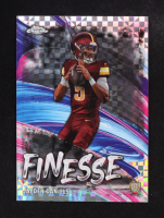 Jayden Daniels 2024 Topps Chrome Finesse Xfractors #F3 RC at PristineAuction.com