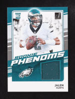 Jalen Hurts 2020 Donruss Rookie Phenom Jerseys #14 RC at PristineAuction.com