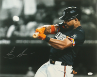 Anthony Santander Signed Orioles 16x20 Photo (JSA) at PristineAuction.com