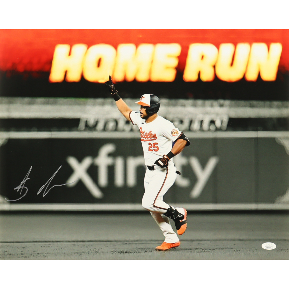 Anthony Santander Signed Orioles 16x20 Photo (JSA) at PristineAuction.com
