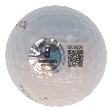 John Daly Signed Golf Ball (Beckett) at PristineAuction.com John Daly Signed Golf Ball (Beckett) at PristineAuction.com
