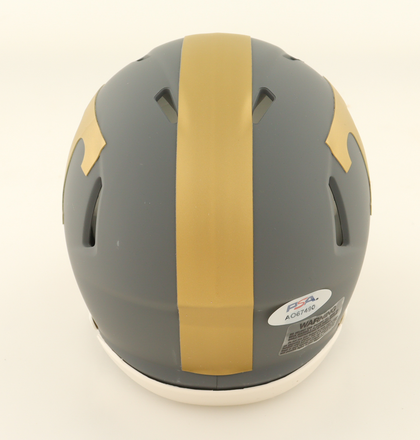 Peyton Manning Signed Tennessee Volunteers Slate Alternate Speed Mini Helmet (PSA) at PristineAuction.com Peyton Manning Signed Tennessee Volunteers Slate Alternate Speed Mini Helmet (PSA) at PristineAuction.com