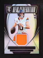 Bo Nix 2024 Totally Certified New Generation Jerseys #10 RC at PristineAuction.com