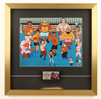 Mike Tyson Signed Custom Framed 1986 "Nintendo: Punch Out" Photo Display with "Nintendo: Punch Out" Cartridge (Tyson & Beckett) at PristineAuction.com