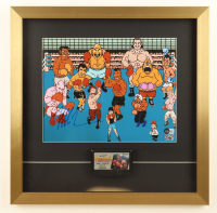 Mike Tyson Signed Custom Framed 1986 "Nintendo: Punch Out" Photo Display with "Nintendo: Punch Out" Cartridge (Tyson & Beckett) at PristineAuction.com