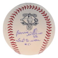 Bernie Williams Signed OML Commemorative Logo Baseball Inscribed "Last To Wear #51" (Beckett) at PristineAuction.com