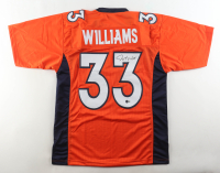 Javonte Williams Signed Jersey (Beckett) at PristineAuction.com