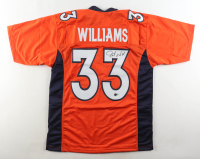 Javonte Williams Signed Jersey (Beckett) at PristineAuction.com