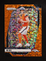 Bo Nix 2024 Panini Prizm Prizms Orange Disco #309 RC at PristineAuction.com