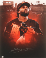 Cedric Mullins Signed Orioles 16x20 Photo (Beckett) at PristineAuction.com
