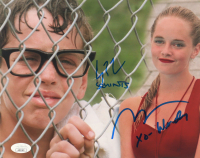 Chauncey Leopardi & Marley Shelton Signed "The Sandlot" 8x10 Photo Inscribed "Squints" & "XO - Wendy" (JSA) at PristineAuction.com