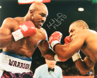 Evander Holyfield Signed 16x20 Photo (Beckett) at PristineAuction.com