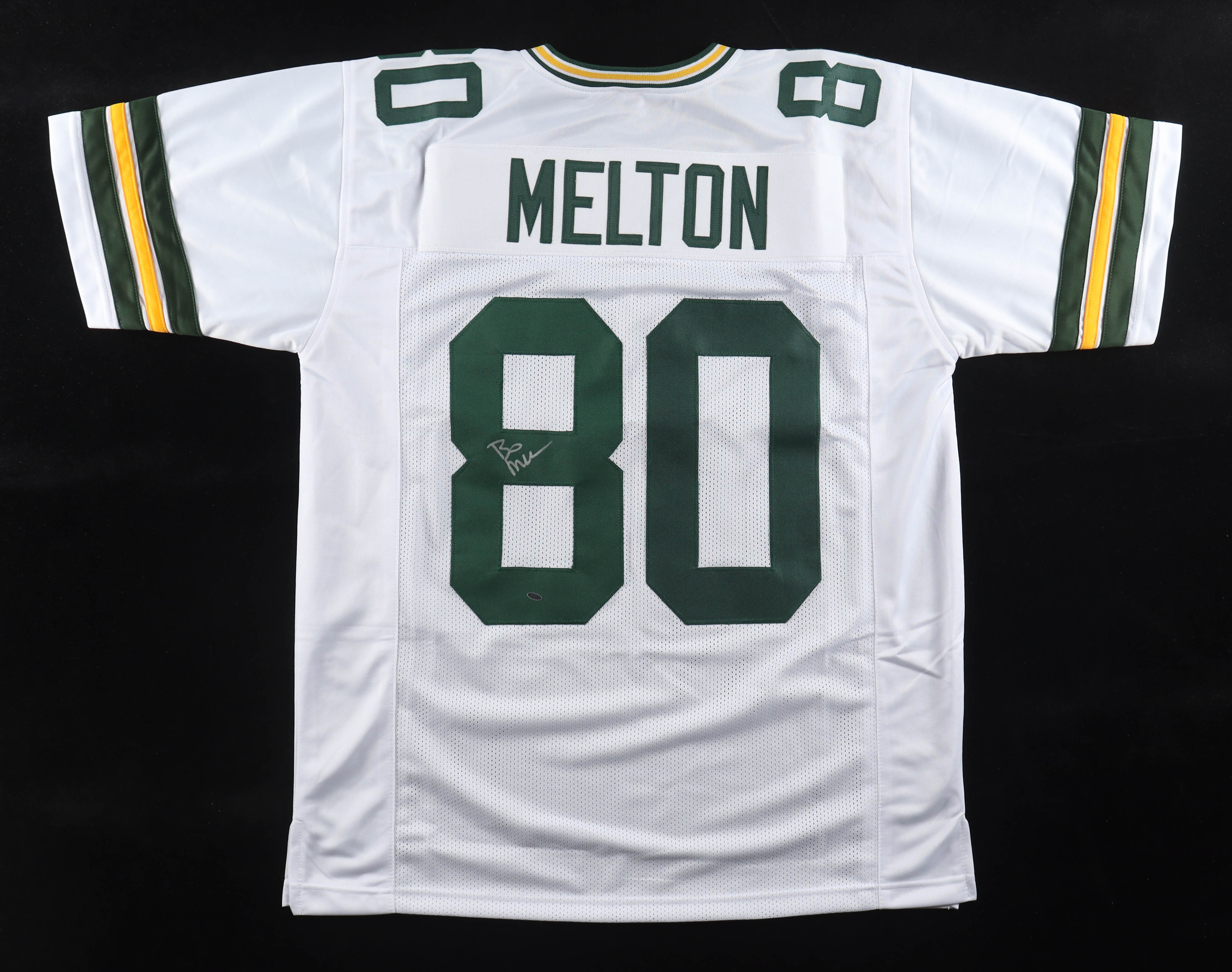 Bo Melton Signed Jersey (OKAuthentics) at PristineAuction.com Bo Melton Signed Jersey (OKAuthentics) at PristineAuction.com