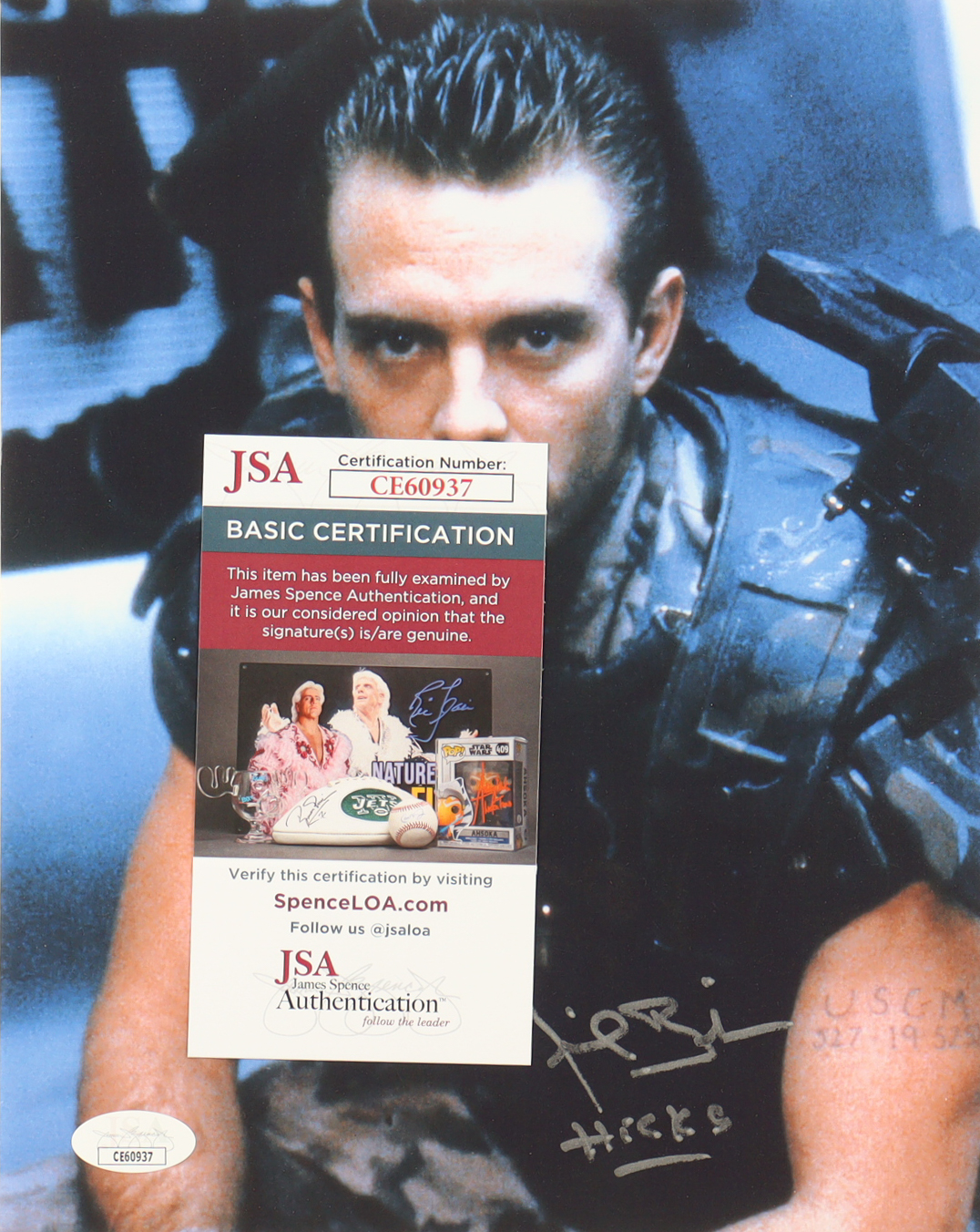 Michael Biehn Signed "Alien" 8x10 Photo Inscribed "Hicks" (JSA) at PristineAuction.com Michael Biehn Signed "Alien" 8x10 Photo Inscribed "Hicks" (JSA) at PristineAuction.com