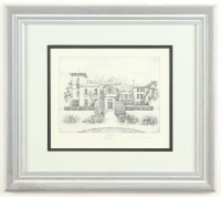 "Prospect- The Home of Woodrow Wilson" Custom Framed Lithograph Display by Richard Sebring at PristineAuction.com