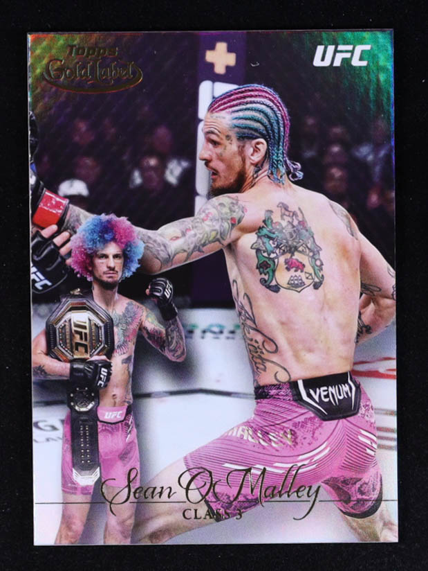 Sean O'Malley 2024 Topps Gold Label UFC Class 3 #47 at PristineAuction.com Sean O'Malley 2024 Topps Gold Label UFC Class 3 #47 at PristineAuction.com