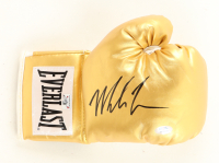Mike Tyson Signed Everlast Gold Edition Boxing Glove (Tyson & PSA) at PristineAuction.com
