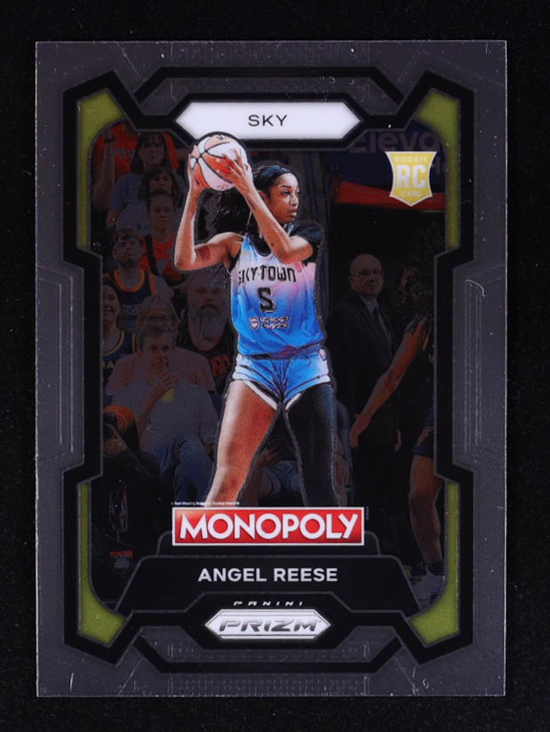 Angel Reese 2024 Panini Prizm Monopoly WNBA #68 RC at PristineAuction.com Angel Reese 2024 Panini Prizm Monopoly WNBA #68 RC at PristineAuction.com