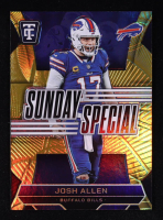 Josh Allen 2024 Totally Certified Sunday Special Platinum Gold #8 #07/10 at PristineAuction.com