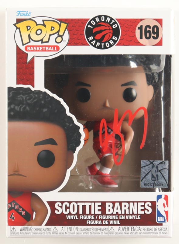 Scottie Barnes Signed "Toronto Raptors" #169 Funko Pop! Vinyl Figure (PSA) at PristineAuction.com Scottie Barnes Signed "Toronto Raptors" #169 Funko Pop! Vinyl Figure (PSA) at PristineAuction.com