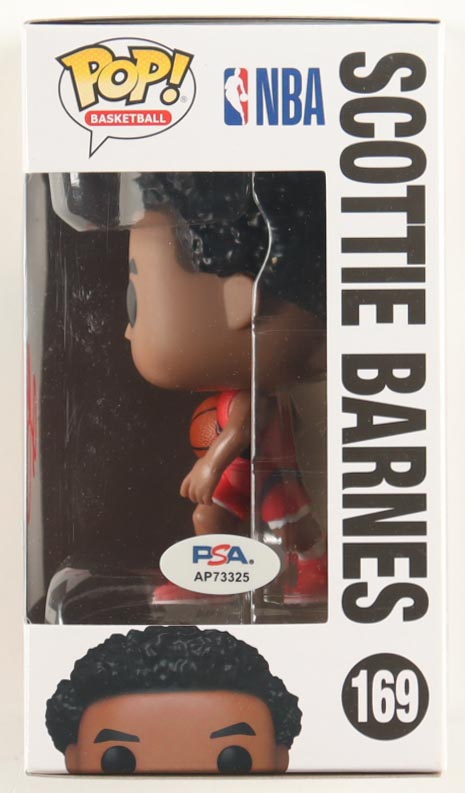Scottie Barnes Signed "Toronto Raptors" #169 Funko Pop! Vinyl Figure (PSA) at PristineAuction.com Scottie Barnes Signed "Toronto Raptors" #169 Funko Pop! Vinyl Figure (PSA) at PristineAuction.com
