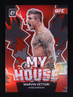Marvin Vettori 2023 Donruss Optic UFC My House Red #21 #26/99 at PristineAuction.com