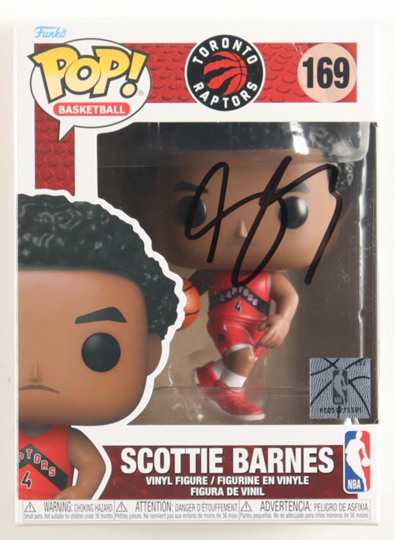Scottie Barnes Signed "Toronto Raptors" #169 Funko Pop! Vinyl Figure (PSA) at PristineAuction.com Scottie Barnes Signed "Toronto Raptors" #169 Funko Pop! Vinyl Figure (PSA) at PristineAuction.com