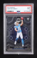 Ladd McConkey 2024 Panini Mosaic #334 RC (PSA 9) at PristineAuction.com