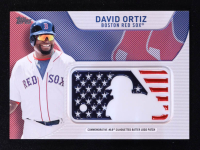 David Ortiz 2017 Topps Independence Day MLB Logo Patch #IDMLDO at PristineAuction.com