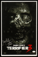 Samantha Scaffidi Signed "Terrifier 3" 12x18 Photo Inscribed "Victoria Heyes" (JSA) at PristineAuction.com