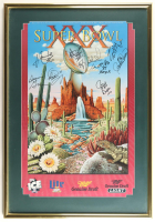 NFL Legends Super Bowl XXX Custom Framed Photo Display Signed By (9) Preston Pearson, Jim Kiick, Tim McGee, Merton Hanks (PSA) at PristineAuction.com