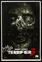 Samantha Scaffidi Signed "Terrifier 3" 12x18 Photo Inscribed "Victoria Heyes" (JSA) at PristineAuction.com